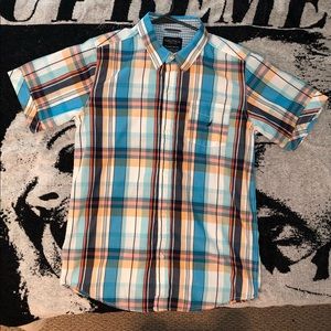 Nautica SS Button Down T-Shirt. Men’s size L.